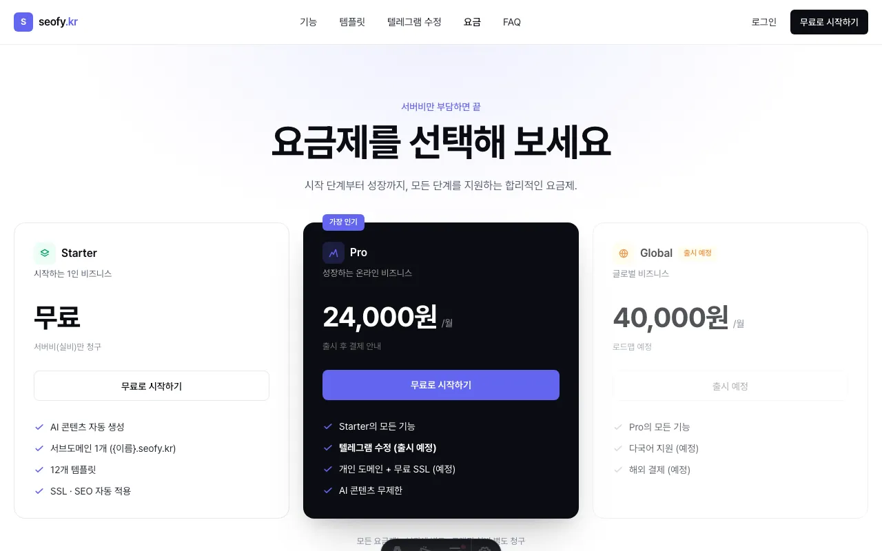 Seofy Landing Page screenshot 5